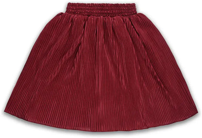 Girls Pleated Style Mini Skirt