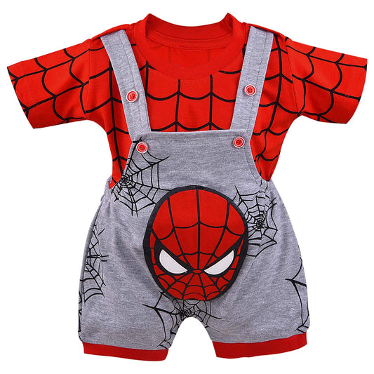 Unisex Dungaree Dress for Baby Boys-Baby Girls