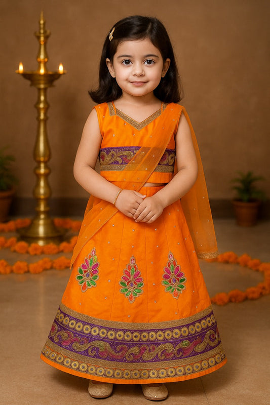 Girl's Leghnga Choli GC 127y - Wish Karo - photo 1