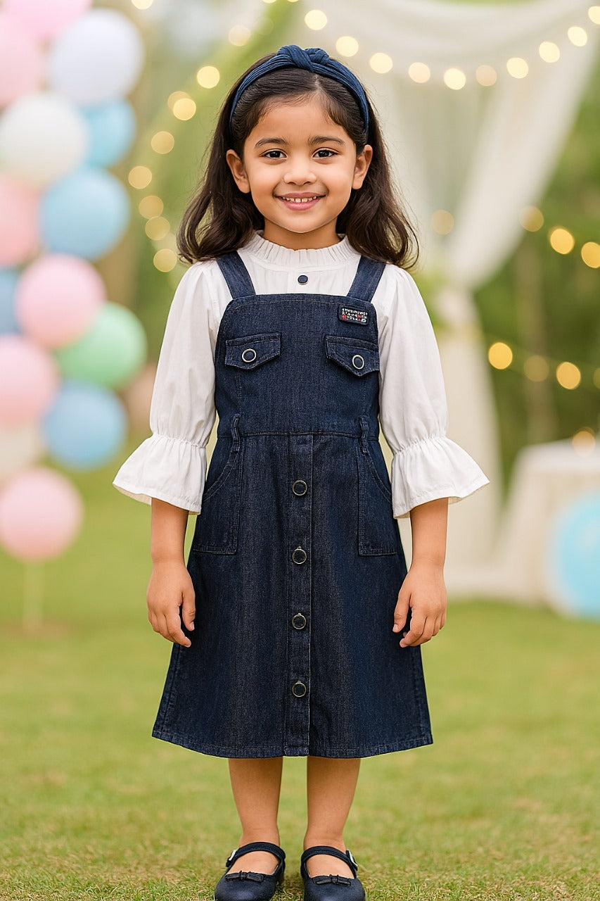 Baby Girls Casual Wear Frock Dress Wholesale | Bulk Daily Kids Wear