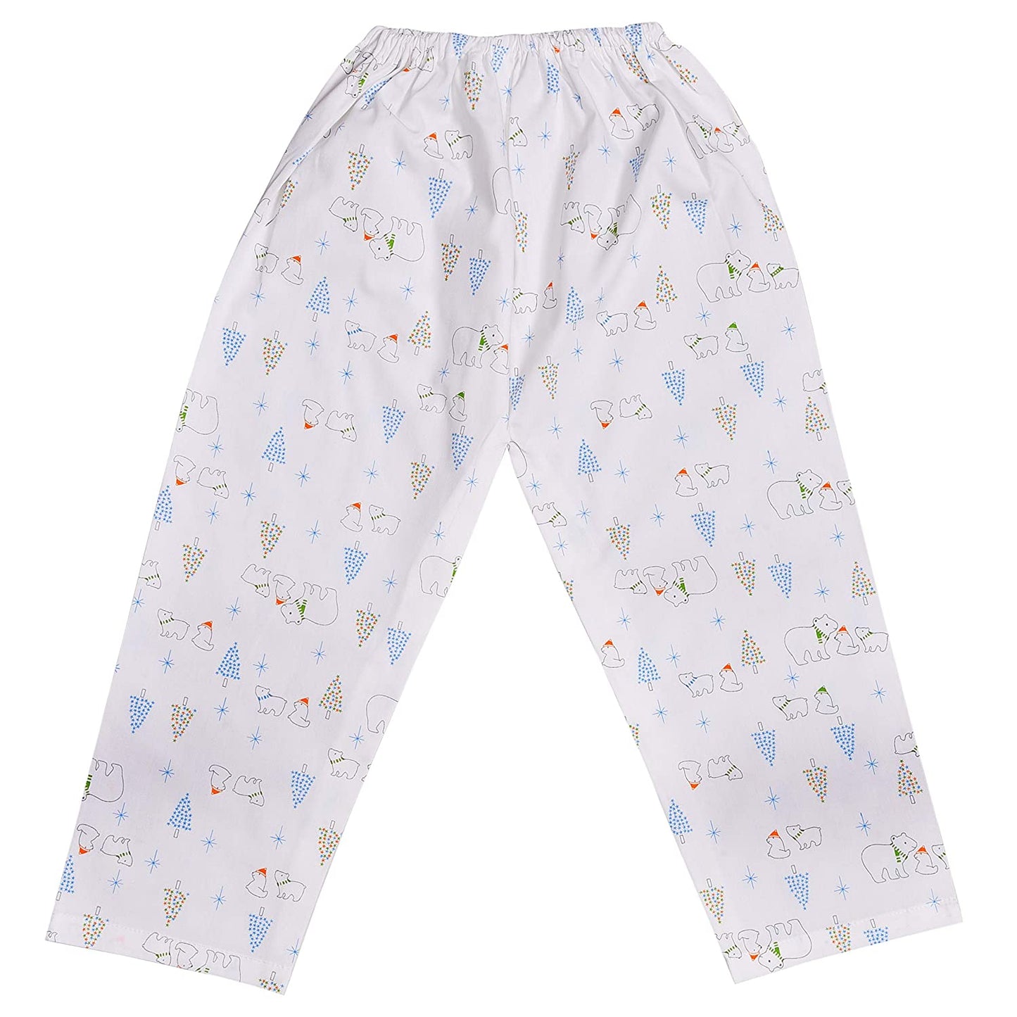 Unisex Printed Top and Bottom Pyjamas Night Dress