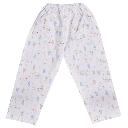 Unisex Printed Top and Bottom Pyjamas Night Dress