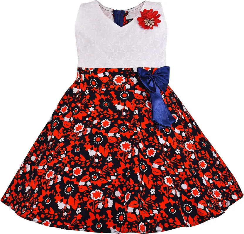 Baby Girls Midi/Knee Length Casual Dress  ctn387rd