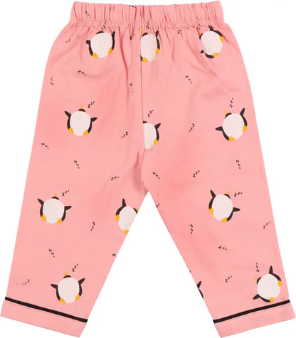 Girls Printed Cotton Blend Kids NightwearÂ ndp70tmt