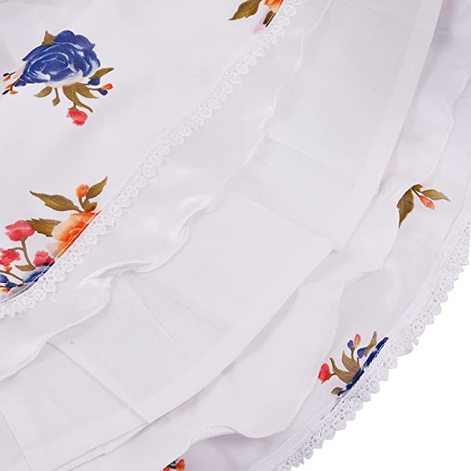 baby girls partywear frocks dress for girls fe3004whtJKTNBS