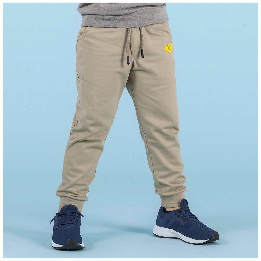 Boys Cotton Elastic Casual Trouser js122