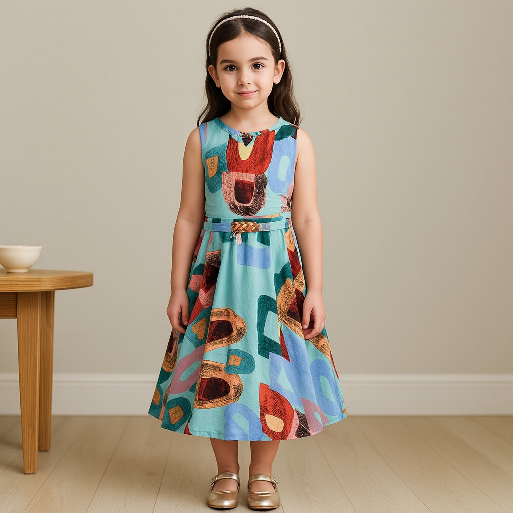 Baby Girls Casual Wear Frock Dress Wholesale | Bulk Daily Kids Wear