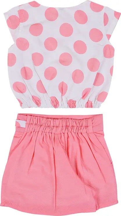 Baby Girls Casual Top Shorts csl292pnk