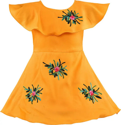 Girls Midi/Knee Length Casual Dress csl579y