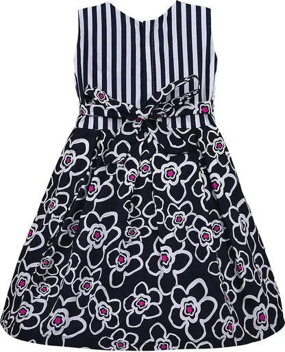Baby Girls Midi/Knee Length Casual Dress | Baby Girls Casual Dress Wholesale Price | Casual Kidswear Bulk Supplier