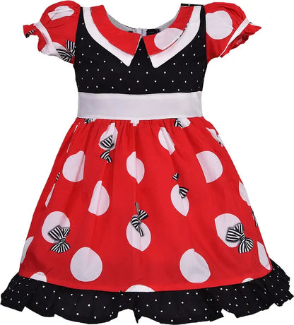Girls Midi/Knee Length Casual Dress ctn350brd