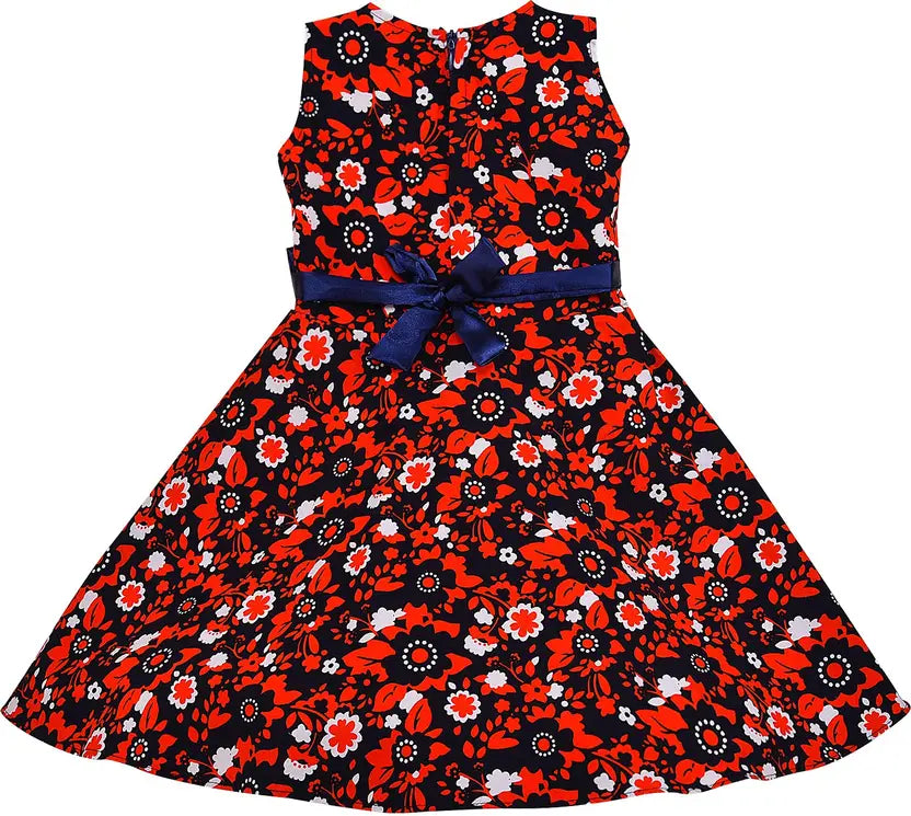 Baby Girls Midi/Knee Length Casual Dress  ctn387rd