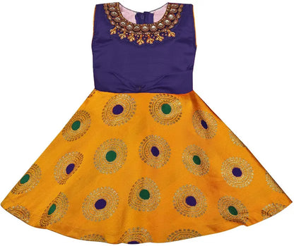 Girls Midi/Knee Length Party Dress fe2943nb