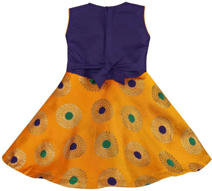 Girls Midi/Knee Length Party Dress fe2943nb