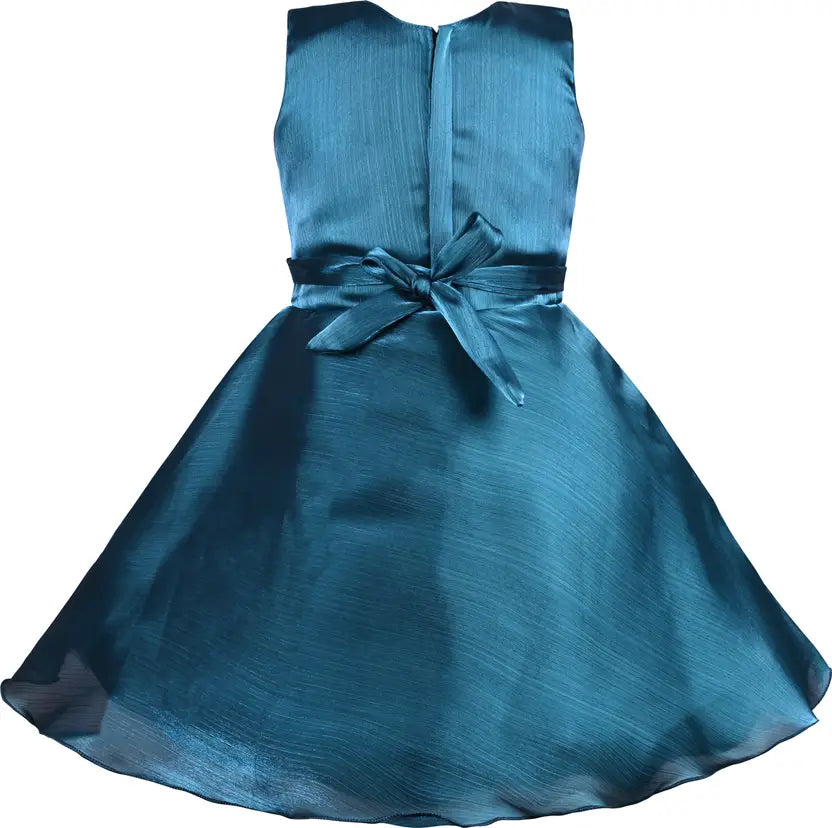 Girls Midi/Knee Length Party Dress  fe3305pkblu