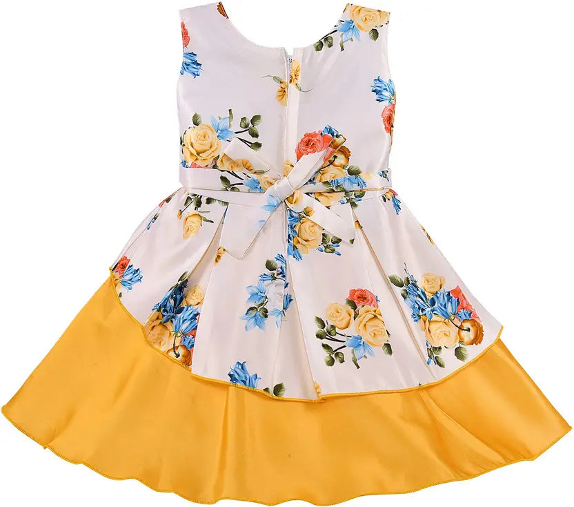 Girls Midi/Knee Length Casual Dress stn745y