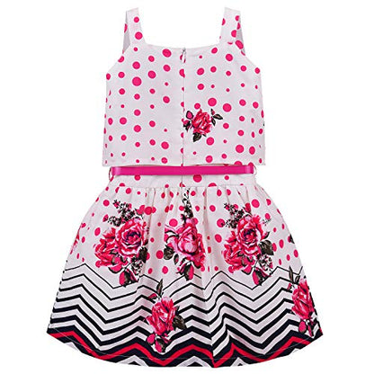 Baby Girls Cotton Frock Dress for Girls-bxa259pnk -  Party Wear - frocks Party Wear - baby dress