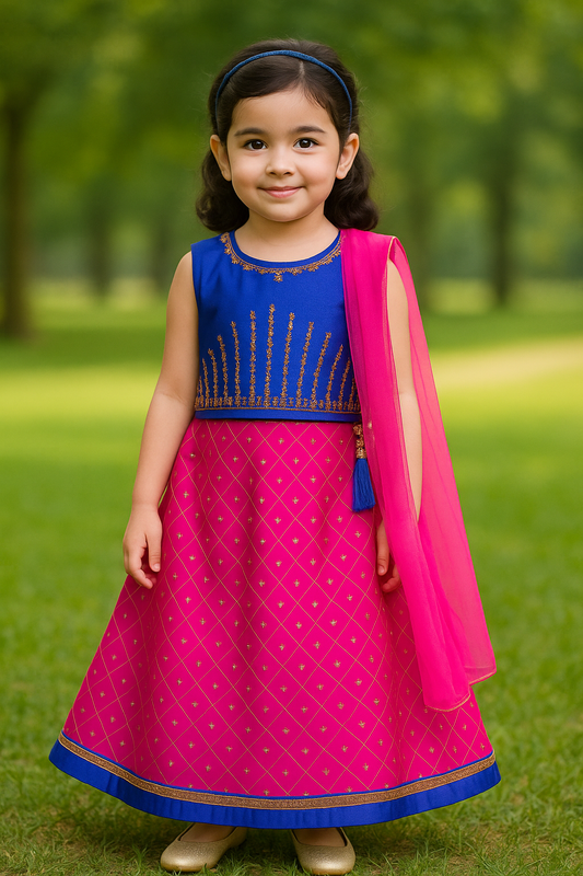 Baby Girls Ethnic Frock Dress at Wholesale Price