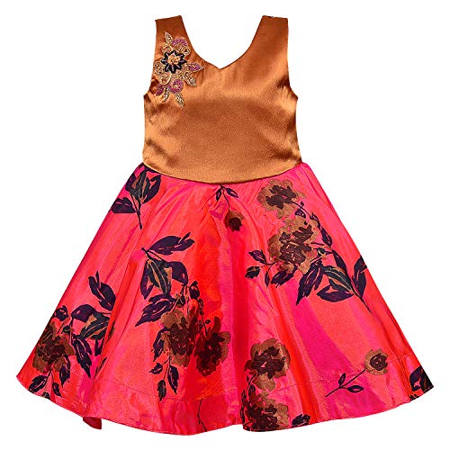 Baby Girls Frock Dress-fe1006nb -  Party Wear - frocks Party Wear - baby dress