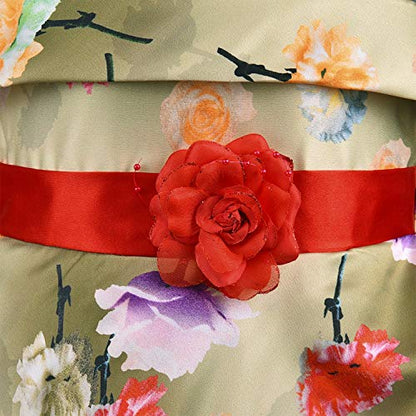 Baby Girls Frock Dress-fe2731rd -  Party Wear - frocks Party Wear - baby dress