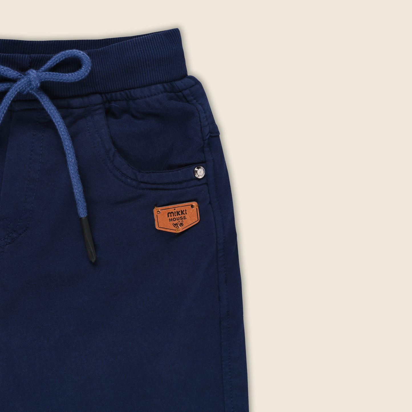 Boys Cotton Elastic Casual Trouser js122