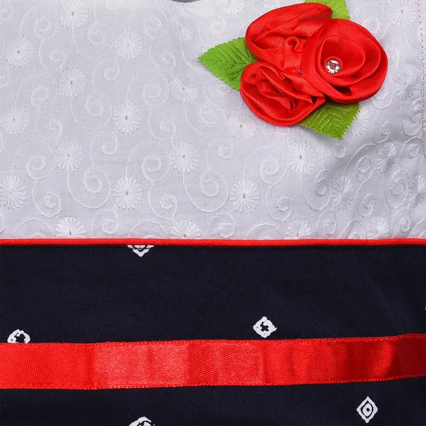 Girls Midi/Knee Length Casual Dress ctn054wnb