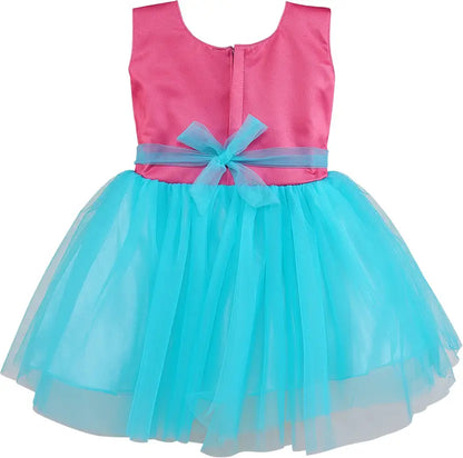 Baby Girls Midi/Knee Length Party Dress fe3132blu