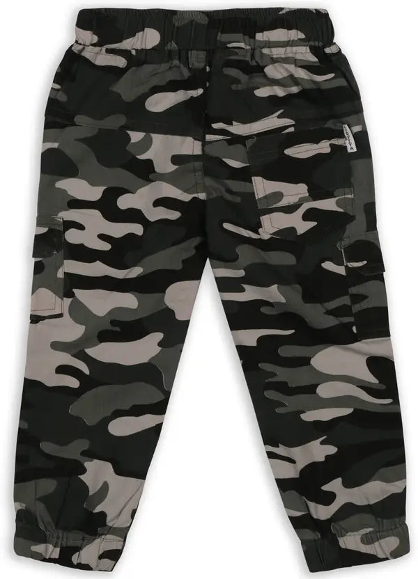 Boys Jogger Fit Mid Rise Grey Jeans js54gry