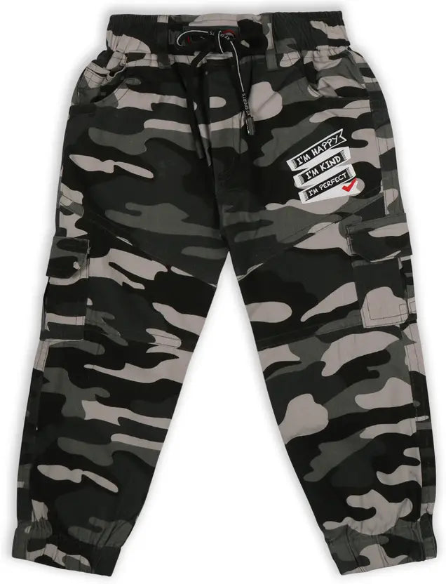 Boys Jogger Fit Mid Rise Grey Jeans js54gry