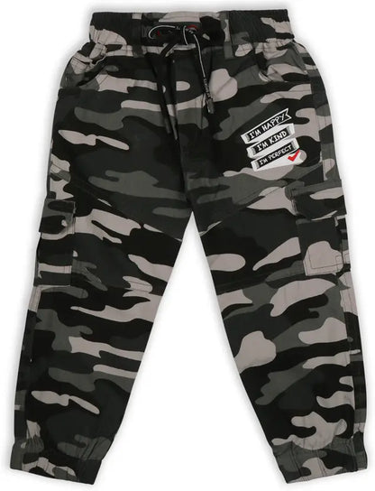 Boys Jogger Fit Mid Rise Grey Jeans js54gry
