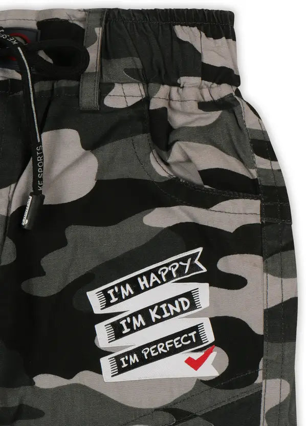 Boys Jogger Fit Mid Rise Grey Jeans js54gry