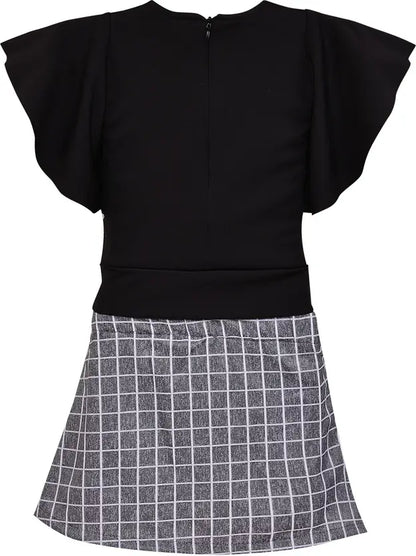 Baby Girls Casual Top Skirt stn751chks