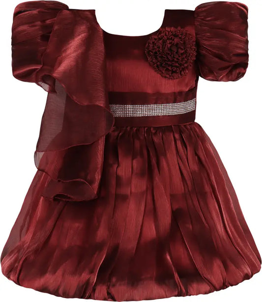 Girls Midi/Knee Length Party Dress bxap258mrn