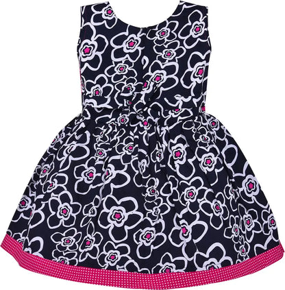 Baby Girls Midi/Knee Length Casual Dress ctn218pnk