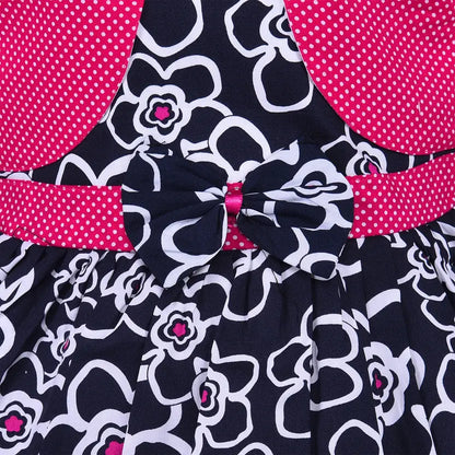 Baby Girls Midi/Knee Length Casual Dress ctn218pnk