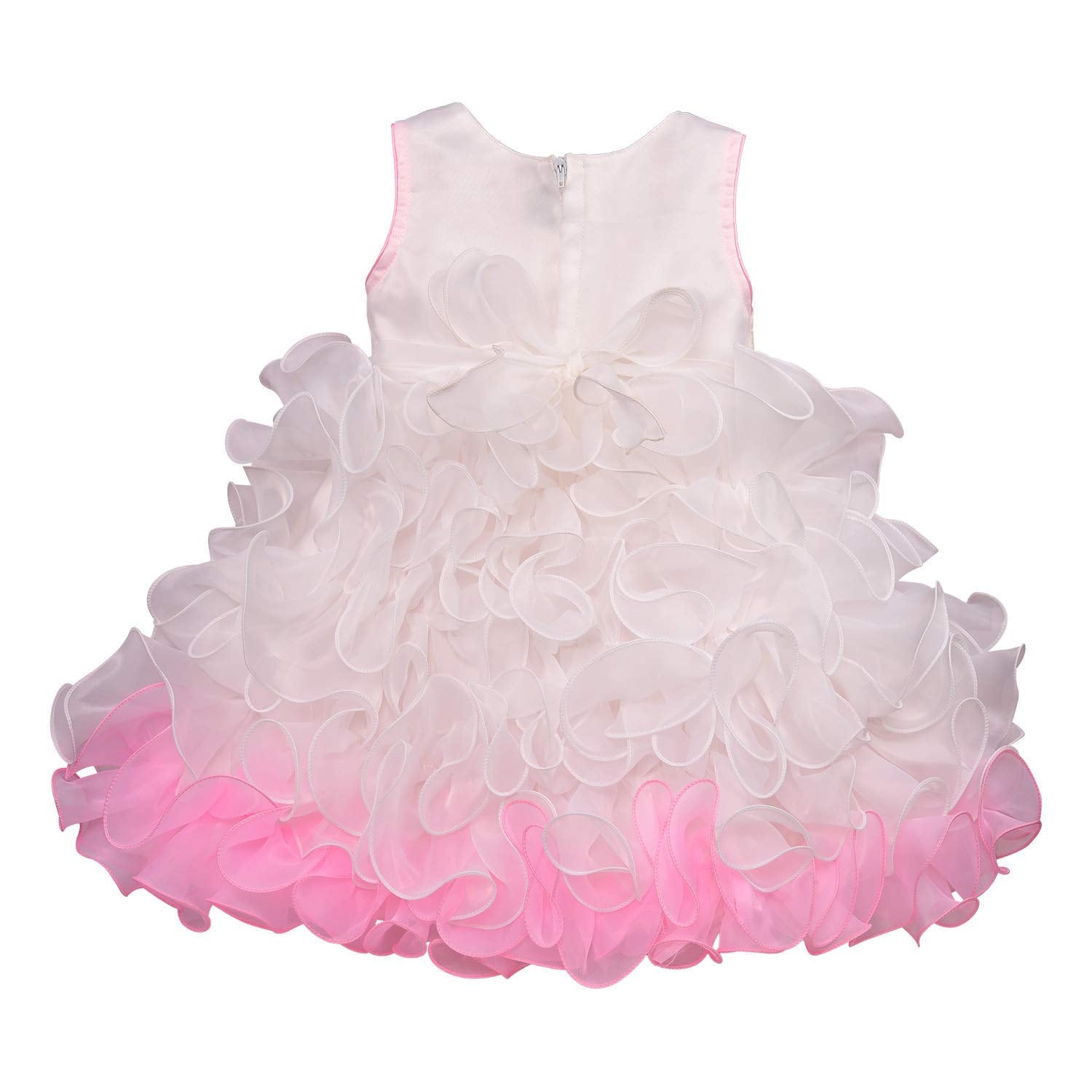 Baby Girls Party Wear Frock Dress bxa170bpnk -  Party Wear - frocks Party Wear - baby dress