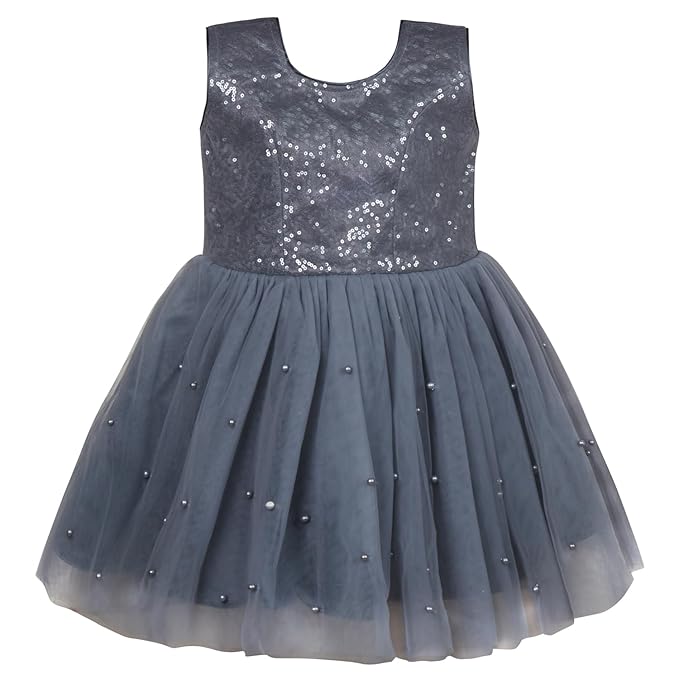 baby girls partywear frocks dress for girls fe3038gryJKTWHTF