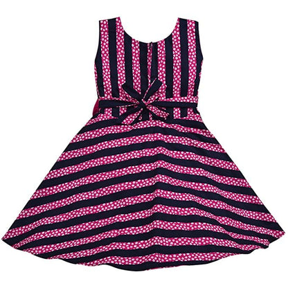 Baby Girls Midi/Knee Length Casual Dress ctn433pnk