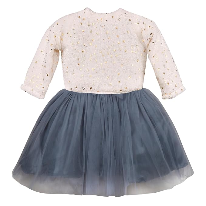 baby girls partywear frocks dress for girls fe3038gryJKTWHTF