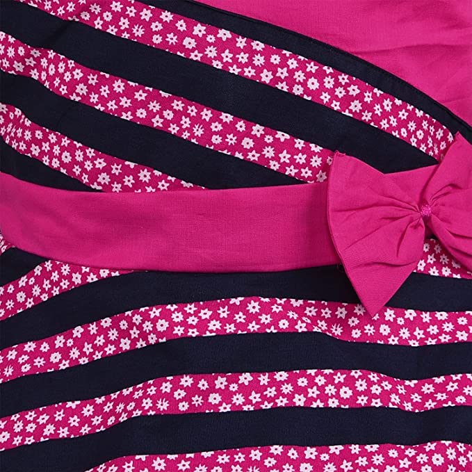 Baby Girls Midi/Knee Length Casual Dress ctn433pnk