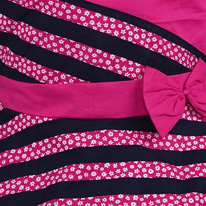 Baby Girls Midi/Knee Length Casual Dress ctn433pnk