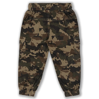 Boys Camouflage Printed Jogger Fit Jeans