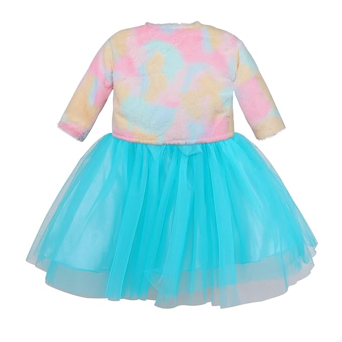 baby girls partywear frocks dress for girls fe3132bluJKTMLTF
