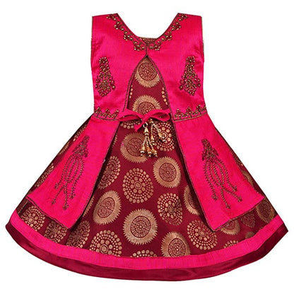 Girls Embroidered Ethnic Dress fe2767