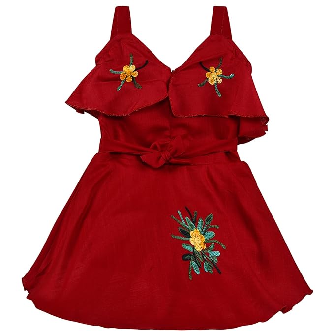Girls Midi/Knee Length Casual Dress csl244t