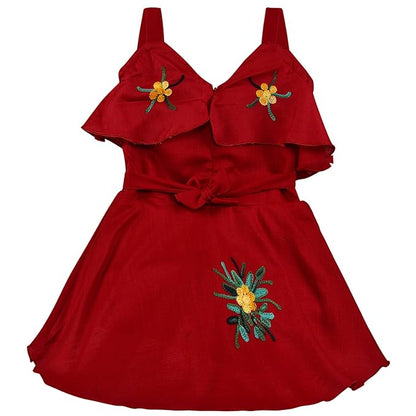 Girls Midi/Knee Length Casual Dress csl244t