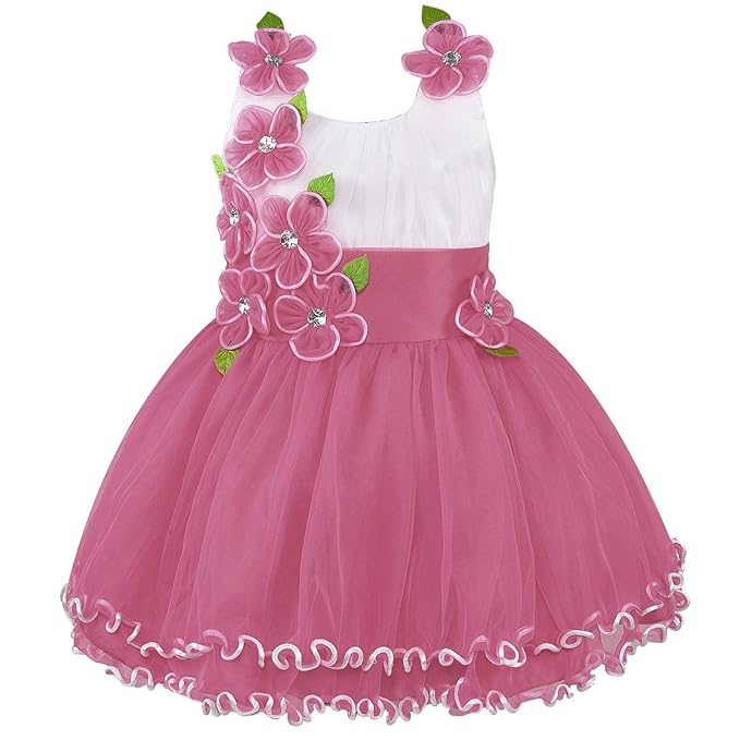 Premium Baby Girls Birthday Dresses Online | Girls Knee Length Dress