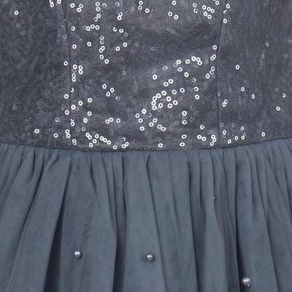 baby girls partywear frocks dress for girls fe3038gryJKTWHTF
