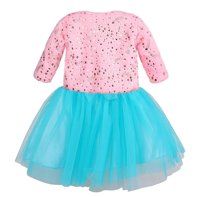 baby girls partywear frocks dress for girls fe3132bluJKTBPNKF