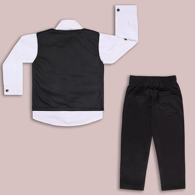 Shirt With Waistcoat And Pant For Boys